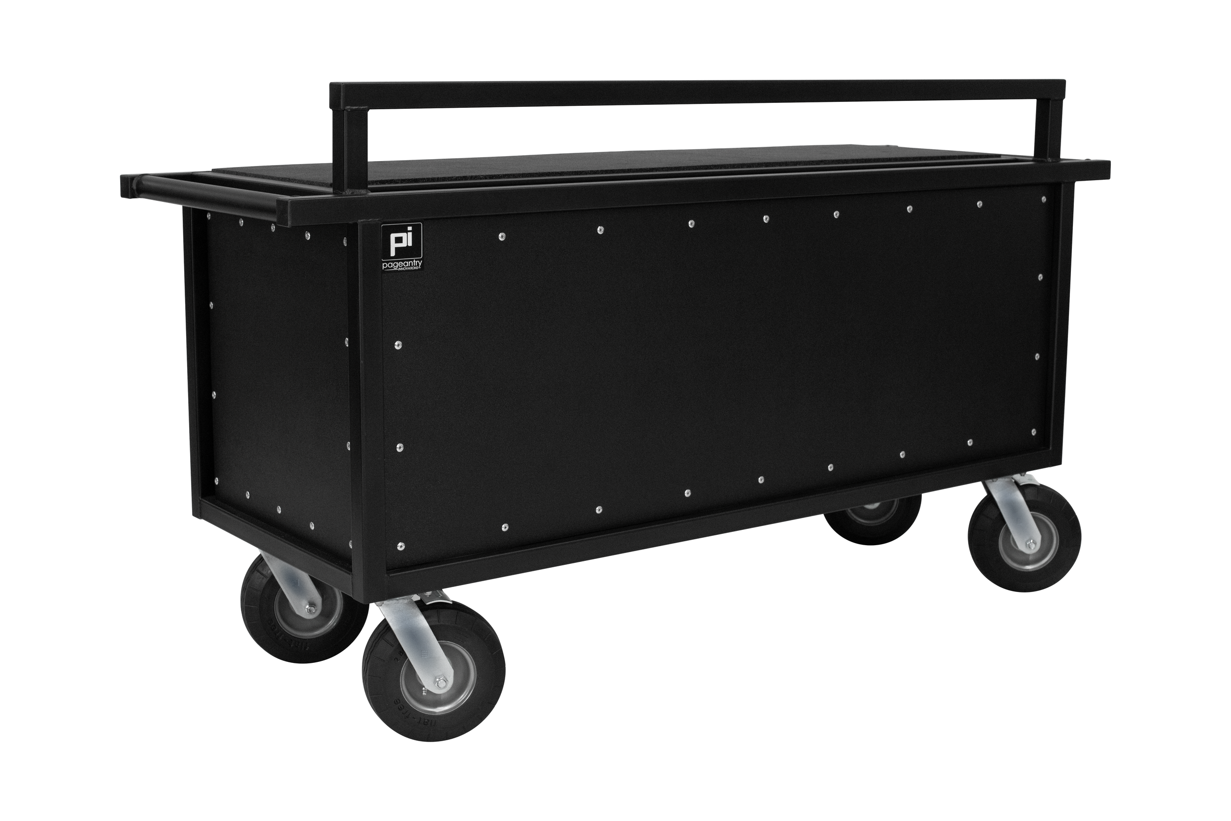 KC-20 Partially Enclosed Synth Cart — Pageantry Innovations